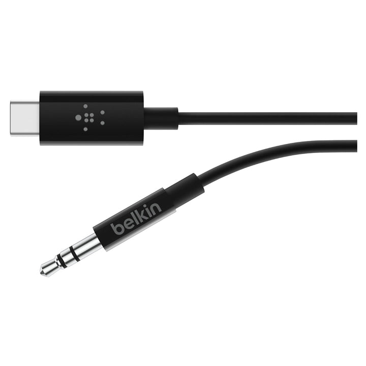 Câble BELKIN Jack 3.5mm Rockstar + Connecteur USB-C