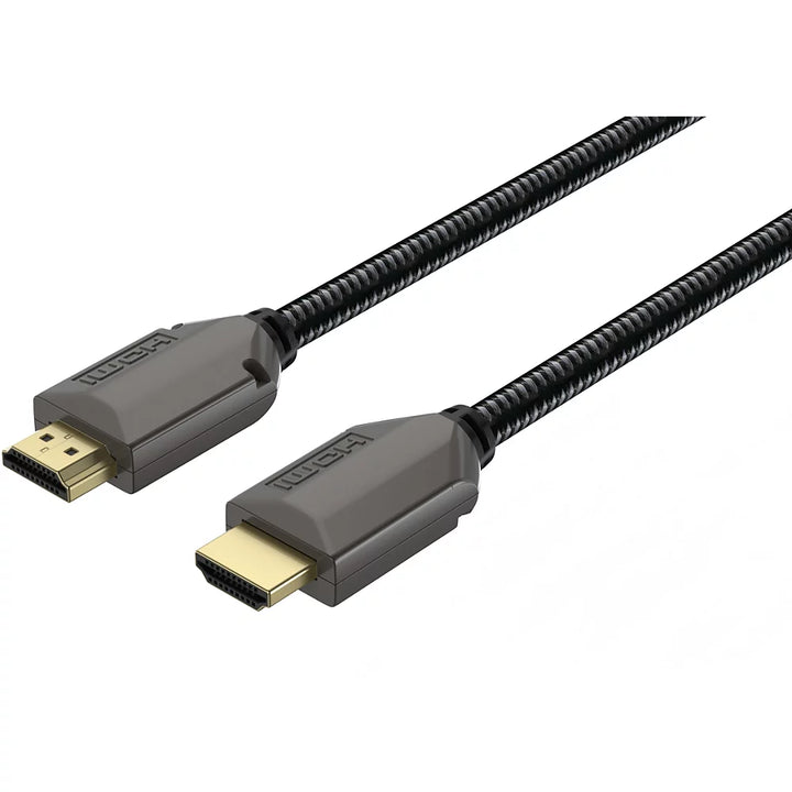 Câble HDMI ADEQWAT x2 HDMI 2.1 droit noir 1M5