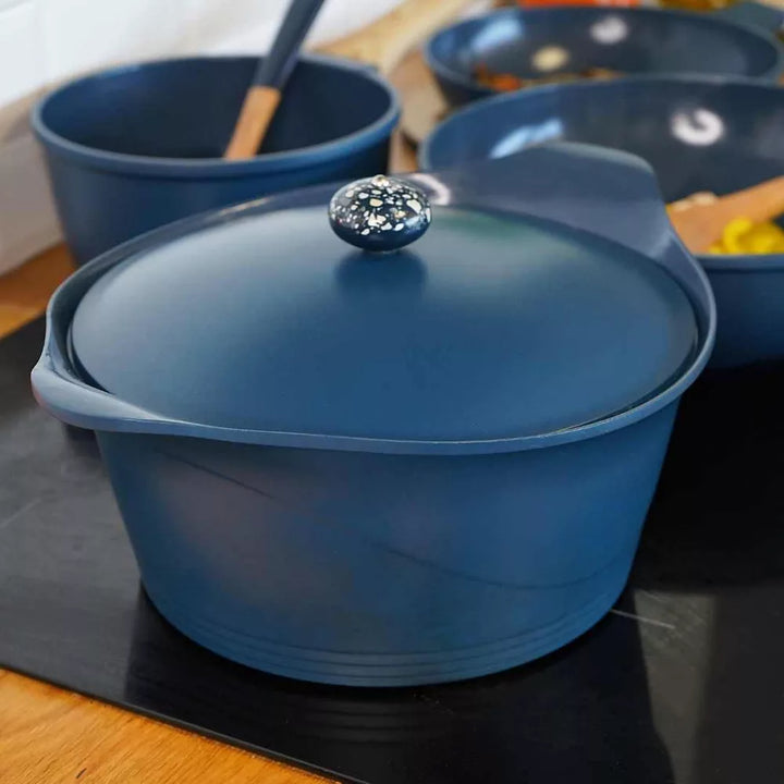 Cocotte COOKUT Coffret l'incroyable 24cm - Myrtille