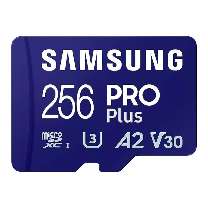 Carte Micro SD SAMSUNG 256 Go Pro Plus avec adaptateu